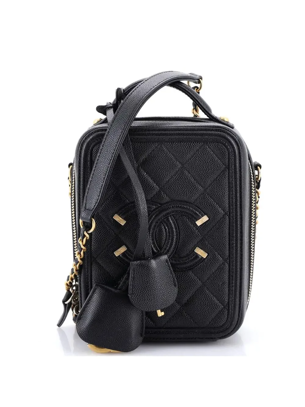 Chanel Filigree Vertical Vanity Case #225942C43B